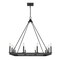 Z-Lite Barclay 12 Light Chandelier, Matte Black 482S-12MB - alternate 3